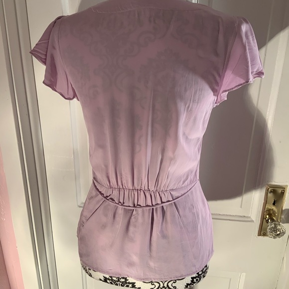 J. Crew light purple top - Picture 3 of 5